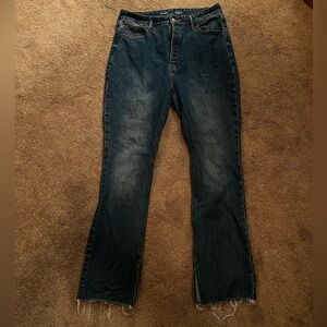Old Navy Dark Blue Boot Cut Jeans